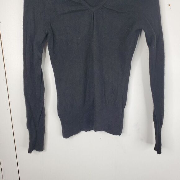 Apt. 9 Women's V-Neck Sweater - Dark Gray - Picture 3 of 7